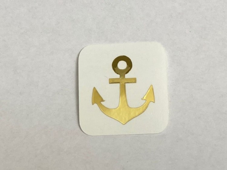 №36 Наклейка (золотые ) Sticker, Art Blong — картинка 2