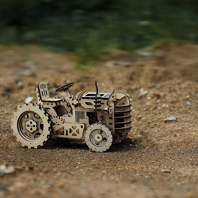 Деревянный конструктор Трактор — картинка 8