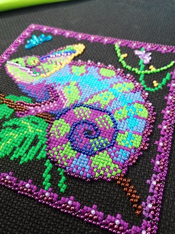 Набор для вышивания «Хамелеон» — картинка 3