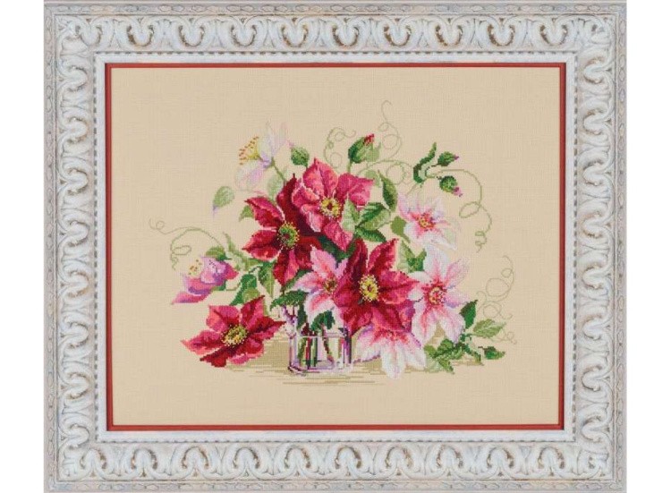Набор для вышивания «Клематисы» — картинка 5