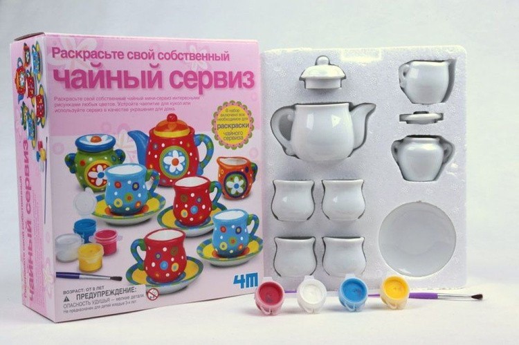 Набор для творчества «Чайный сервиз» — картинка 5