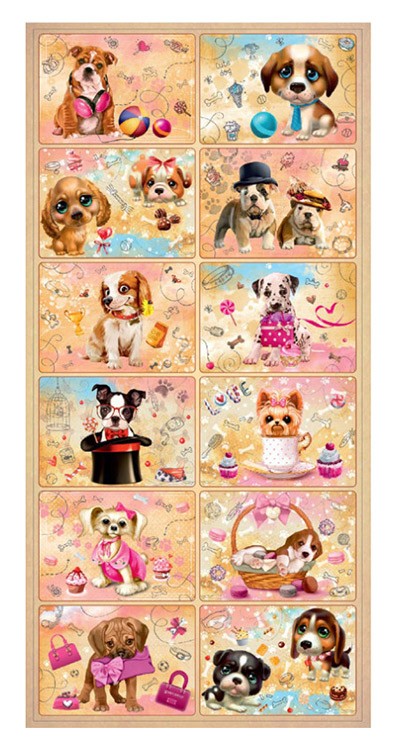 Набор клеевых подушечек (7х7x2 мм), 495 шт. — картинка 6