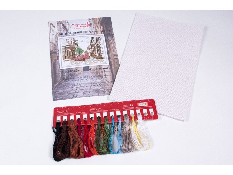 Набор для вышивания «На мостовой» — картинка 3