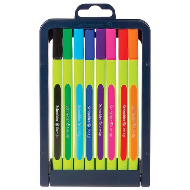 Набор капиллярных ручек (линеров) SCHNEIDER «Line-up» 8 шт., ассорти — картинка 3