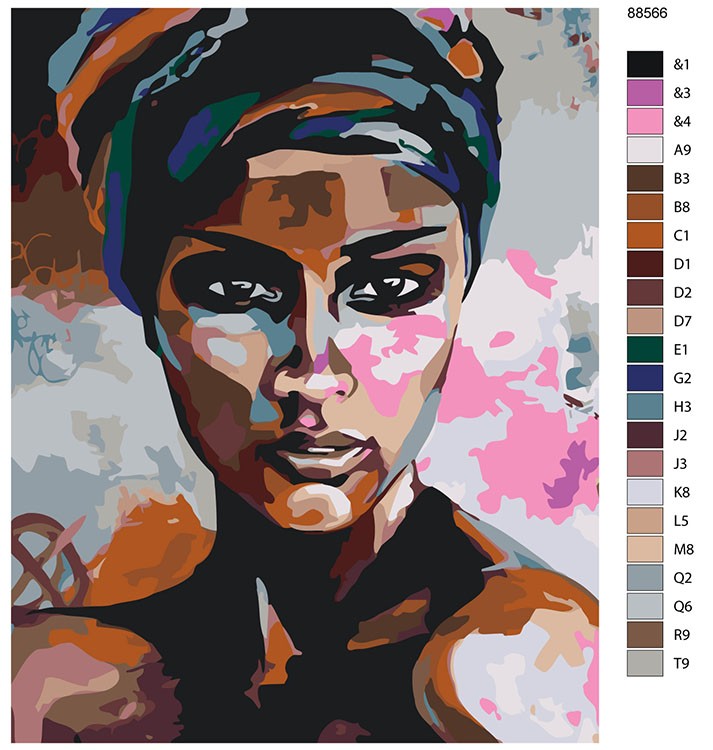 Картина по номерам «Магия Африки» — картинка 2