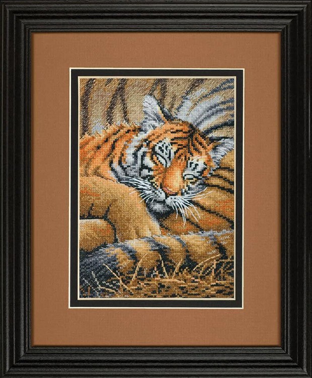 Набор для вышивания «Спящий тигренок» — картинка 2