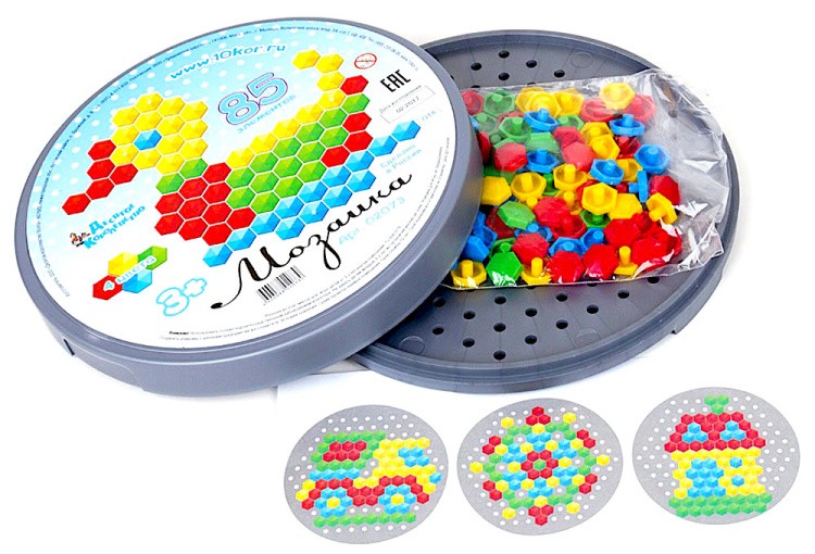 Мозаика шестигранная 85 элементов — картинка 2