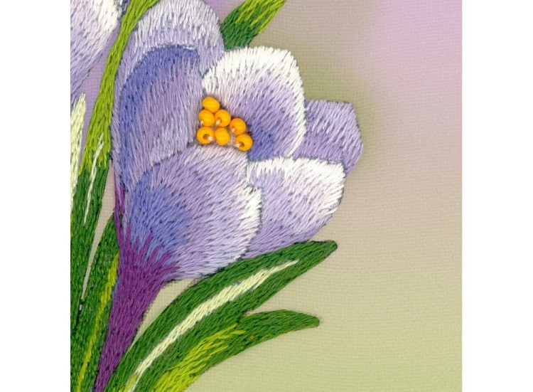 Набор для вышивания «Крокусы» — картинка 2