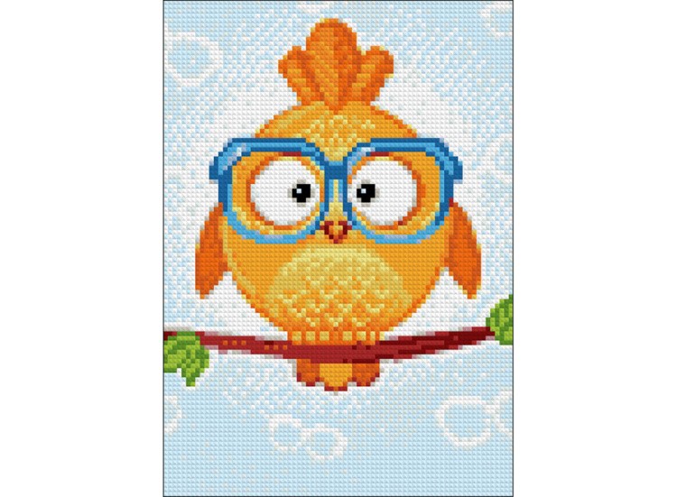Алмазная вышивка «Совенок Лео» — картинка 2