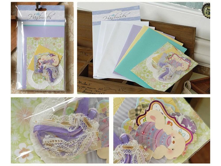 Набор для скрапбукинга «Открытка (3 шт.)» — картинка 2