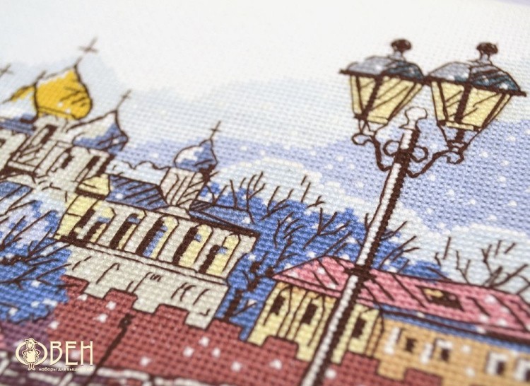 Набор для вышивания «Кремлевская набережная» — картинка 3