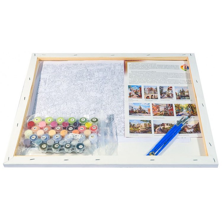 Картина по номерам «Сады Гранады» — картинка 3