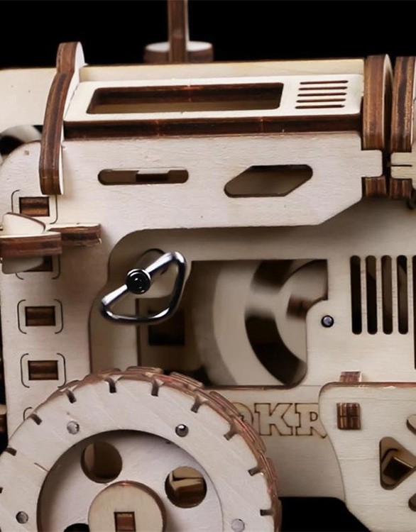 Деревянный конструктор Трактор — картинка 4