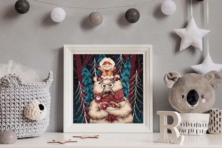 Набор для вышивания «Зимняя рыбалка» — картинка 5