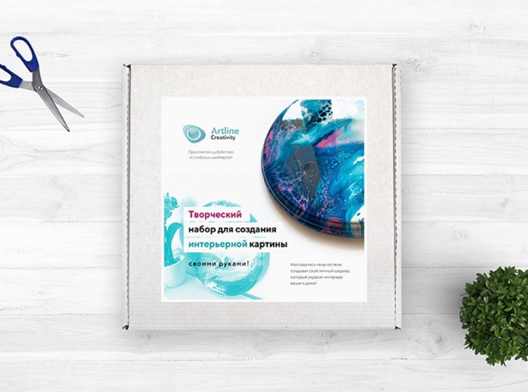 Творческий набор для создания интерьерной картины PREMIUM №3, Artline — картинка 5