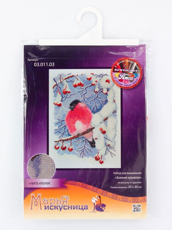 Набор для вышивания «Зимнее кружево» — картинка 2