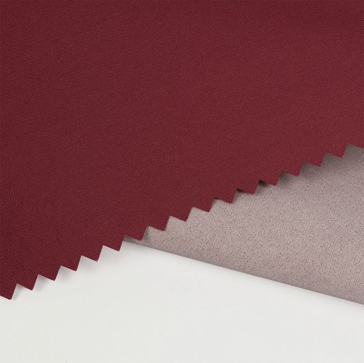 Ткань курточная Дюспо 240T, с пропиткой, PU MILKY, 1 м х 150 см, 80 г/м², цвет: бургундия, TBY — картинка 2