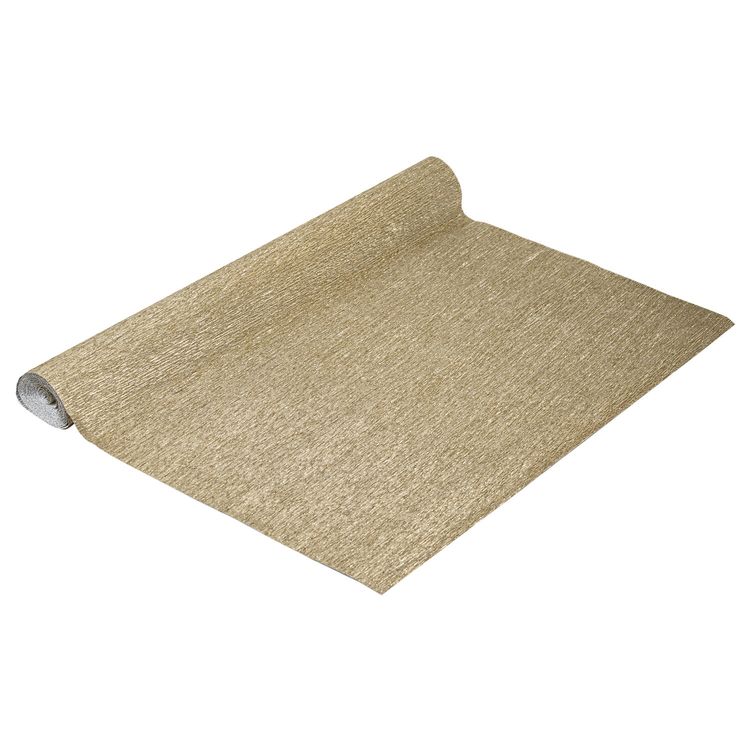 Бумага гофрированная Fiore 180 г/м2, светлое золото (806), 50х250 см, Brauberg — картинка 2