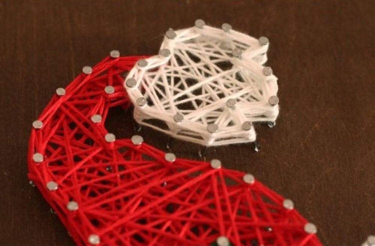 Набор для творчества STRING ART «Новогодняя машинка» — картинка 2