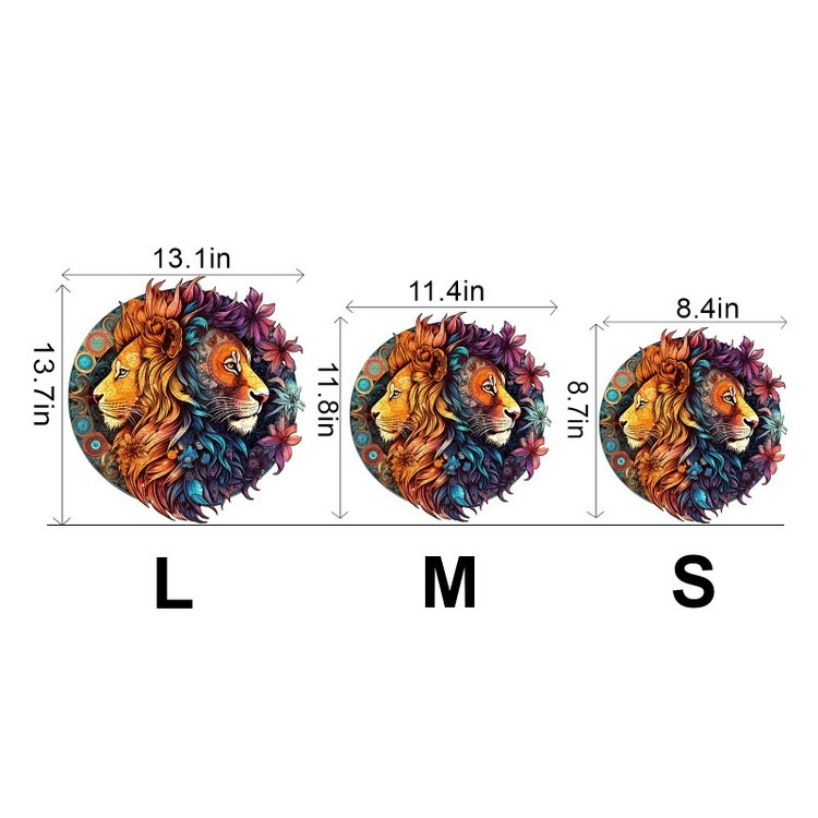 Деревянные пазлы «Король Лев S», Woodbests — картинка 3