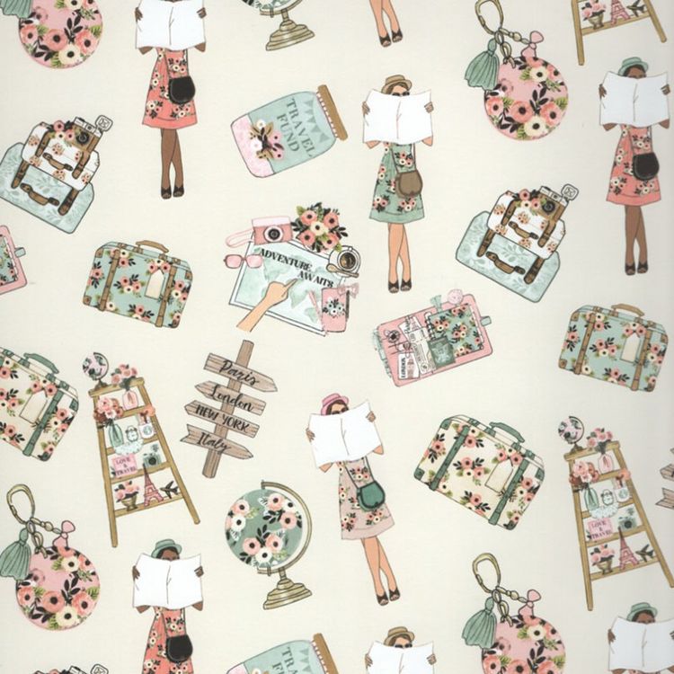 Набор бумаги для скрапбукинга «Ночные фиалки» 30,5x30,5 см — картинка 17