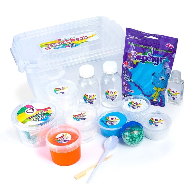 Набор для изготовления слаймов «Стекло. Сделай сам» — картинка 3