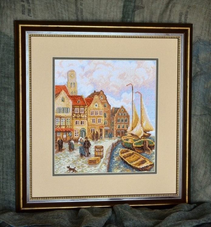 Набор для вышивания «Городской причал» — картинка 2