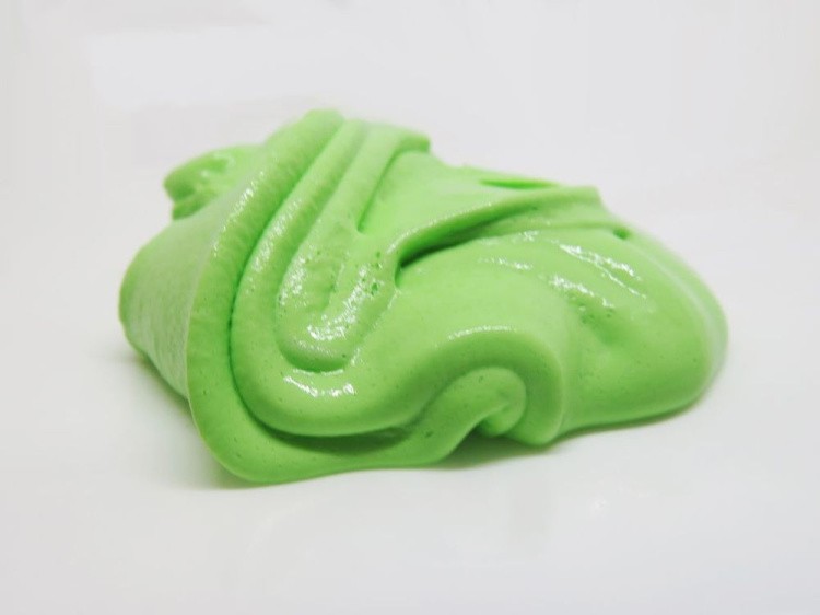 Лизун Slime «Mega Mix», черный зеленый — картинка 2