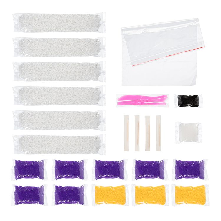 Мега набор легкого пластилина "Большая игрушка. Монстрик большой», фиолетовый, 4 цв., Лео Играй — картинка 3