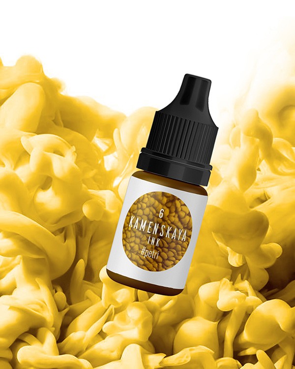 Краска для Петри Petri 6 Лимонад 5 мл, Kamenskaya Ink — картинка 2