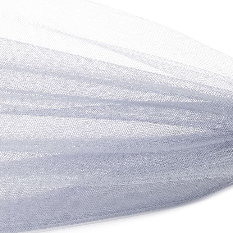 Еврофатин мягкий матовый Hayal Tulle, 5 м, ширина 300 см, 100% полиэстер цвет: серый, Hayal — картинка 2