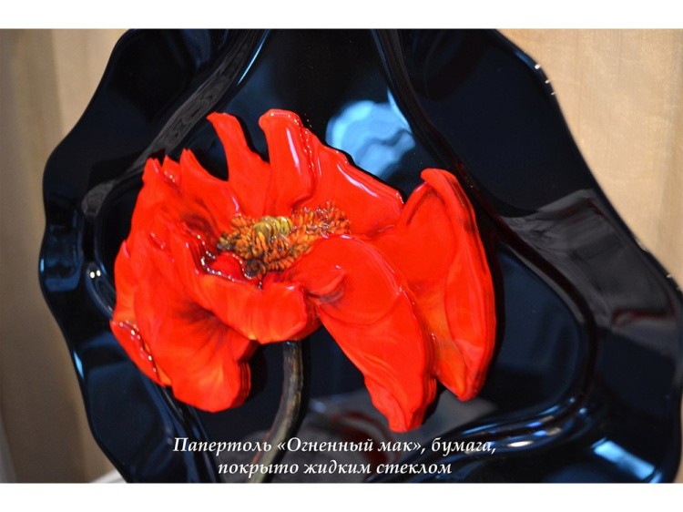 Папертоль «Огненный мак» — картинка 3