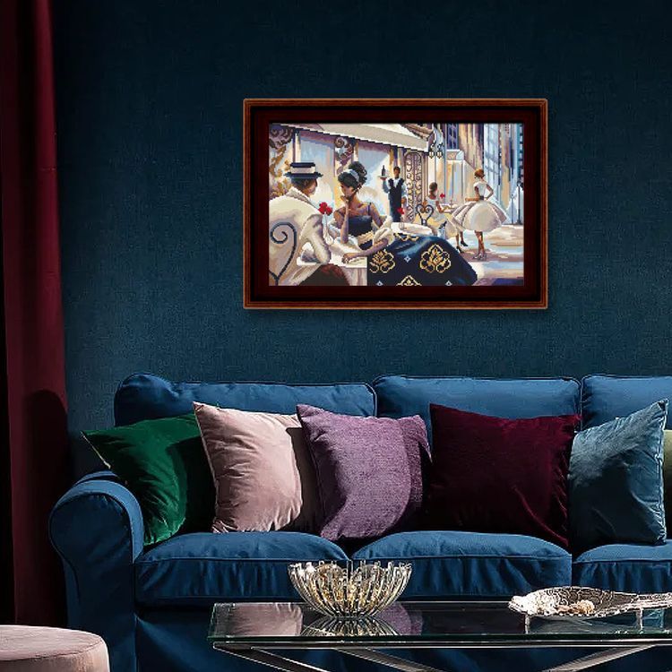 Набор для вышивания «Приятный вечер в кафе» — картинка 4