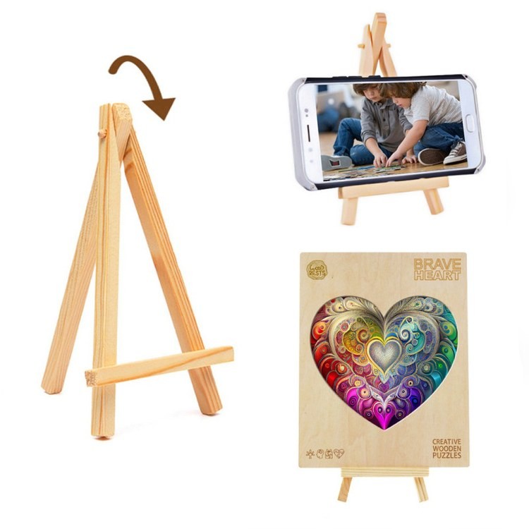 Деревянные пазлы «Храброе Сердце S», Woodbests — картинка 6