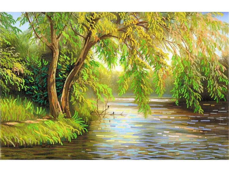 Набор вышивки бисером «Ива» — картинка 2