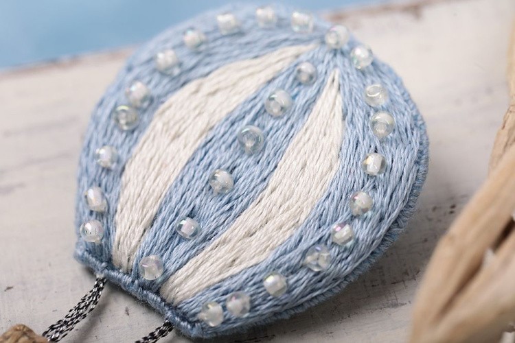 Набор для вышивания «Брошь. Воздушный шар» — картинка 3