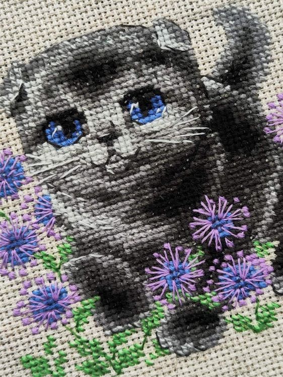 Набор для вышивания «Вислоухий котенок» — картинка 3