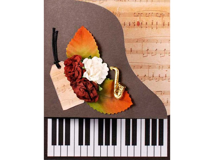 Набор для создания открытки «Рояль» — картинка 2