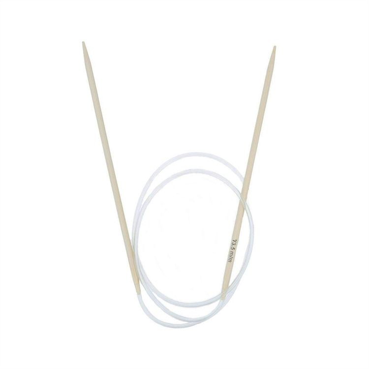 Спицы круговые, бамбук, d 3.5 мм, 80 см — картинка 2