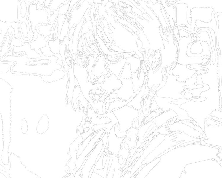 Картина по номерам «Wednesday Уэнсдей Аддамс: Арт 2» — картинка 2