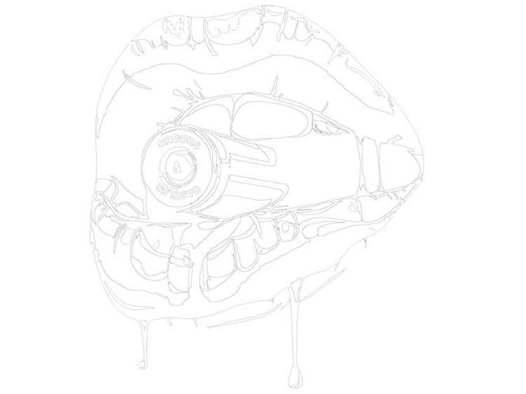 Картина по номерам «Crooks & Castles» — картинка 3