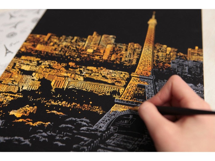 Скретч-набор «Париж» — картинка 9