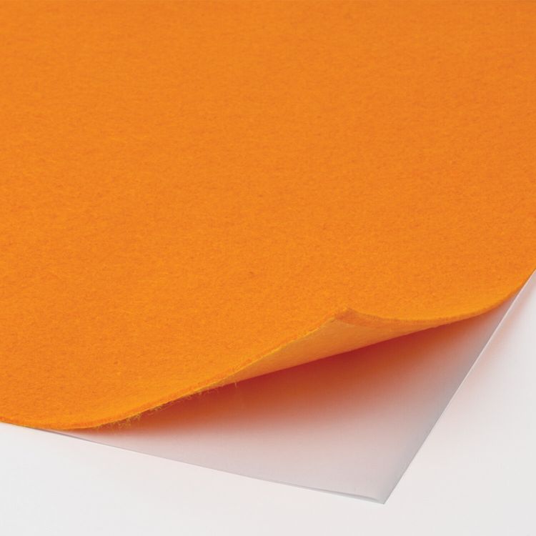 Цветной фетр для творчества А4 самоклеящийся, 5 ярких цветов, толщина 2 мм, ЮНЛАНДИЯ  — картинка 4