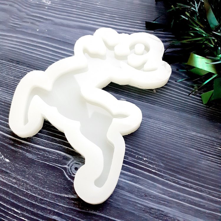 Олень, модель №10 - Силиконовый молд MyMold — картинка 4