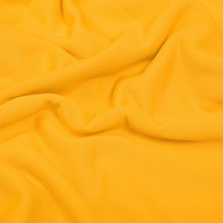 Ткань трикотаж Футер 2х нитка, опененд, 10 м x 200 см, 190 г/м², цвет: манго, TBY — картинка 3