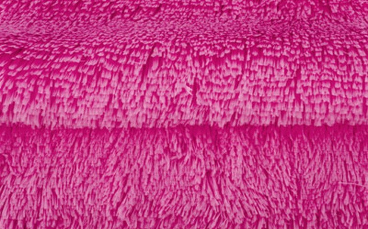 Плюш SHAGGY CUDDLE, 48x48 см, 600 г/м2, 100% полиэстер, цвет: fuchsia, Peppy
