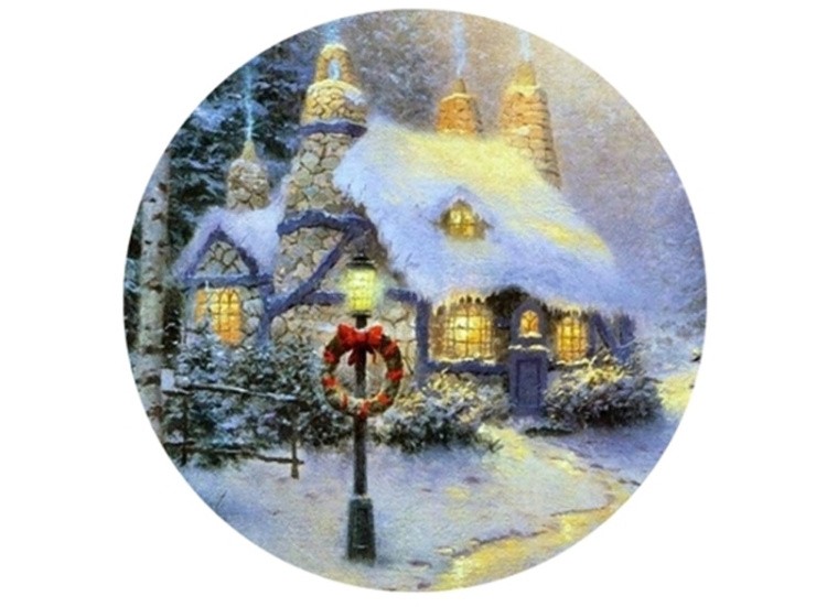 Папертоль «Миниатюра. Рождественский веночек» — картинка 2