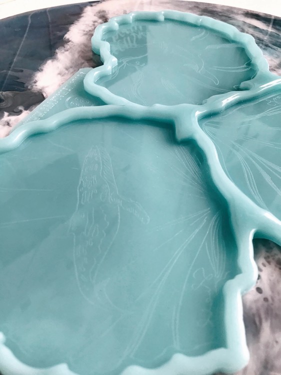 Модель №88, Силиконовый молд подстаканники Shell, 3в1, Craftsmen.store — картинка 3