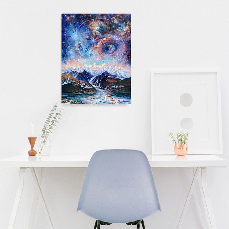 Алмазная вышивка «Сказочные горы» — картинка 5