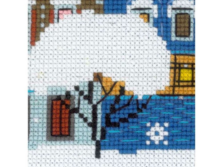 Набор для вышивания «Рождественский город» — картинка 3